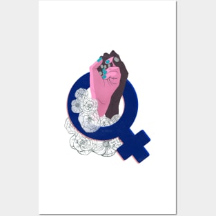 The feminist flourish, sisterhood Posters and Art